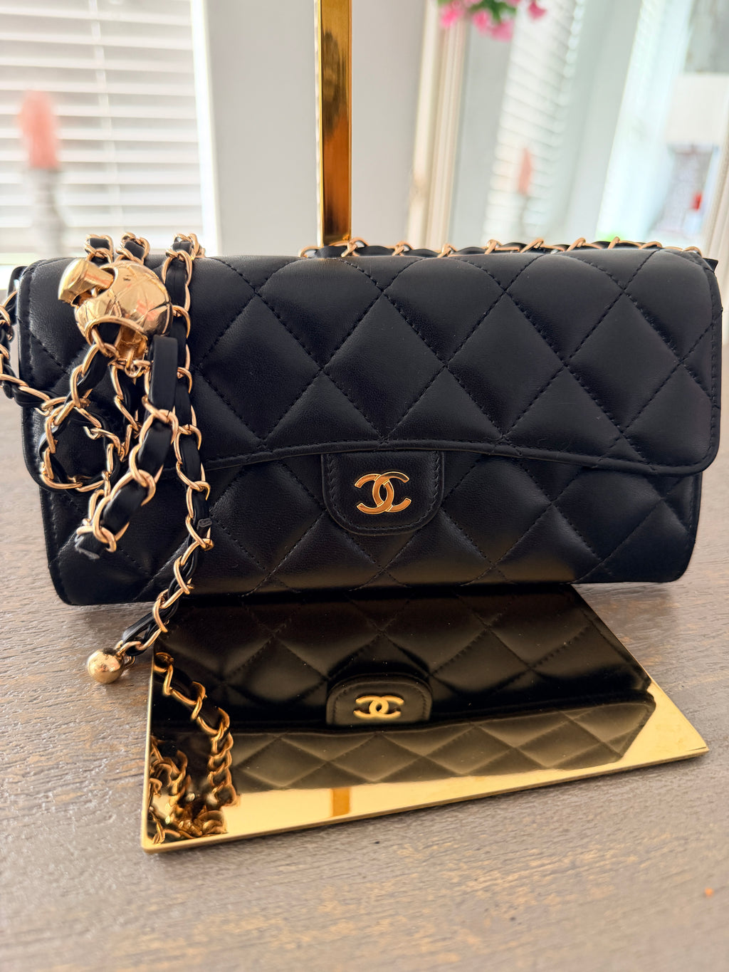 CHANEL Long Wallet with Full Set | Lambskin | Gold Hardware | Microchip (2022–2024