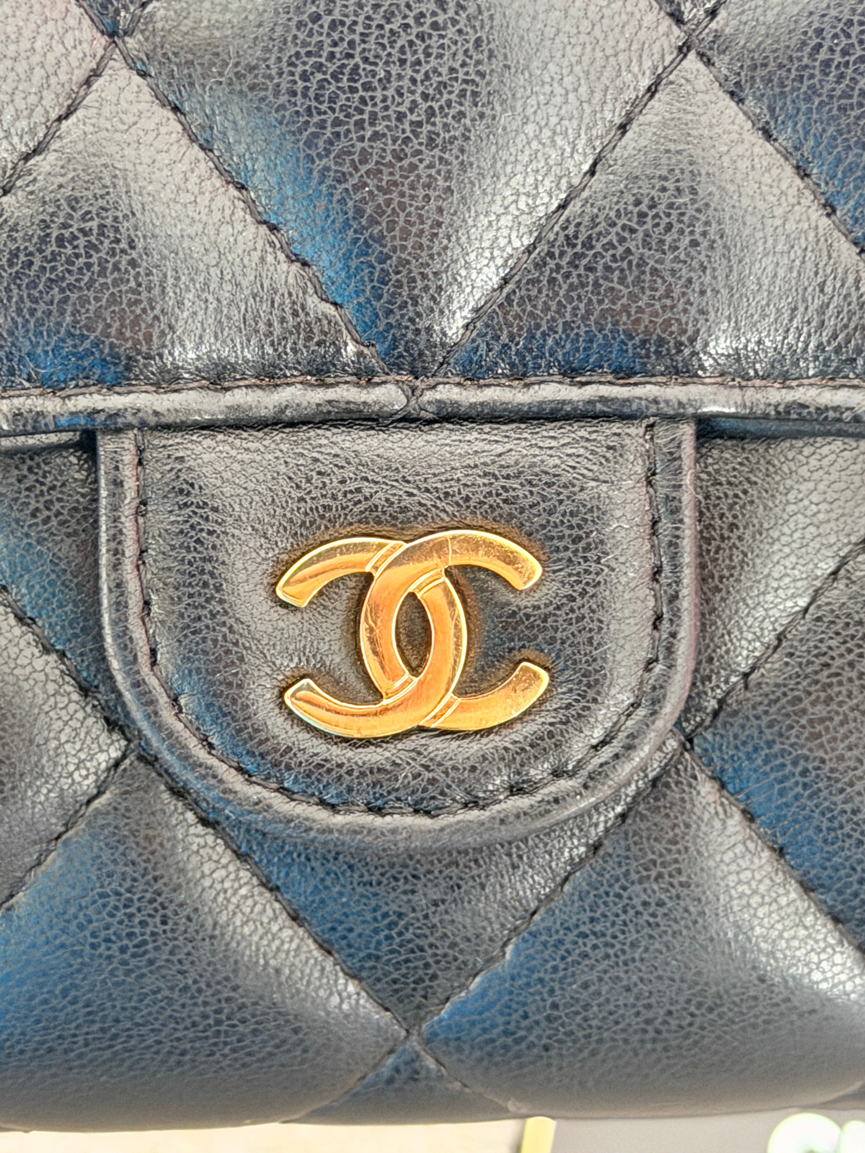 CHANEL Long Wallet with Full Set | Lambskin | Gold Hardware |