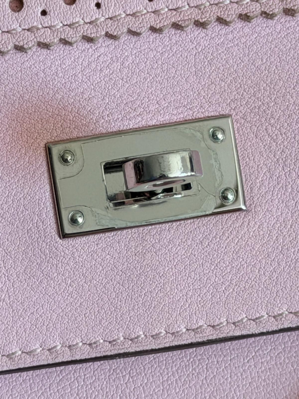 Hermes Kelly Ghillies Limited Edition Long Wallet Rose Sakura Veau Swift Leather