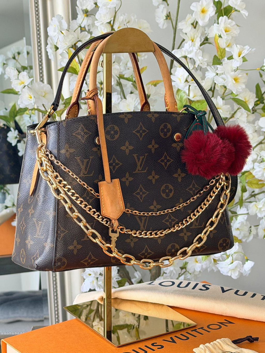 Louis Vuitton Montaigne Monogram BB Handbag