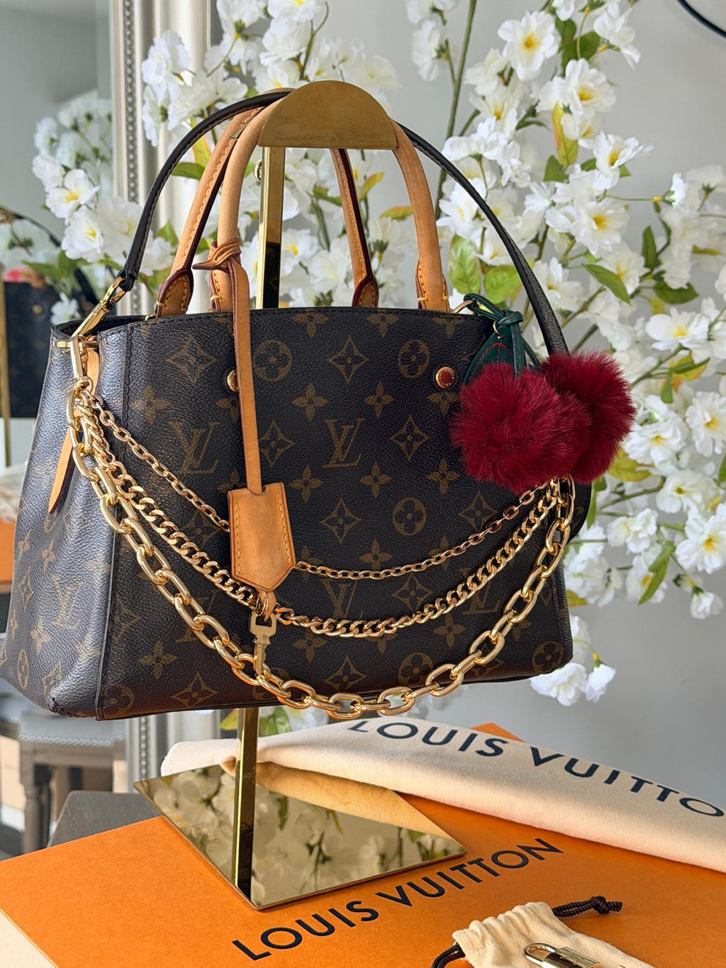 Louis Vuitton Montaigne Monogram BB Handbag