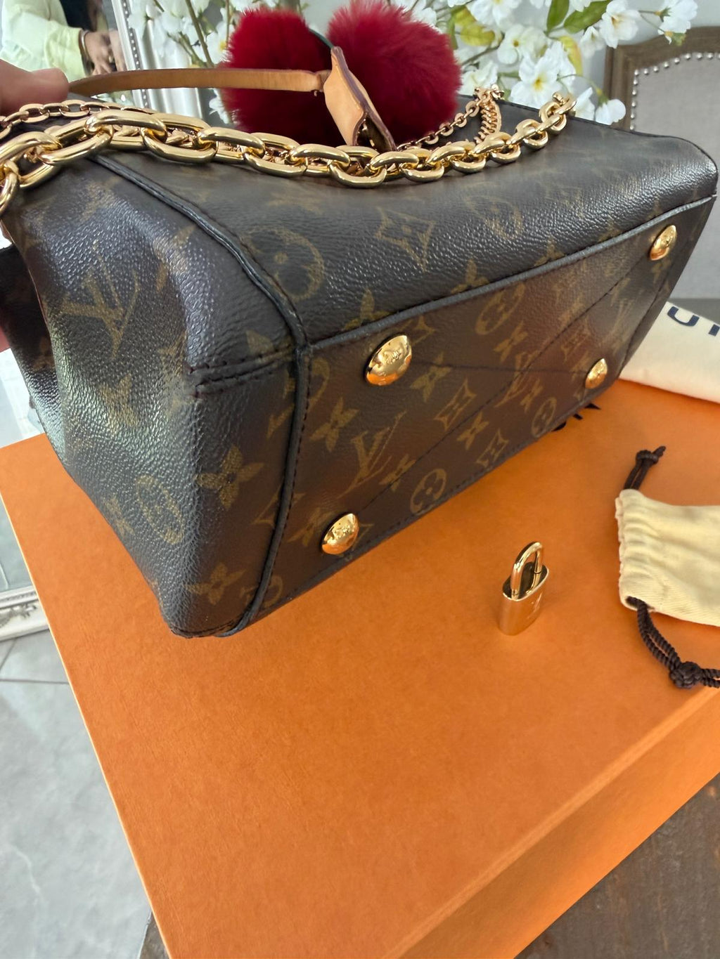 Louis Vuitton Montaigne Monogram BB Handbag