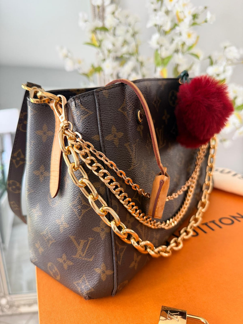 Louis Vuitton Montaigne Monogram BB Handbag