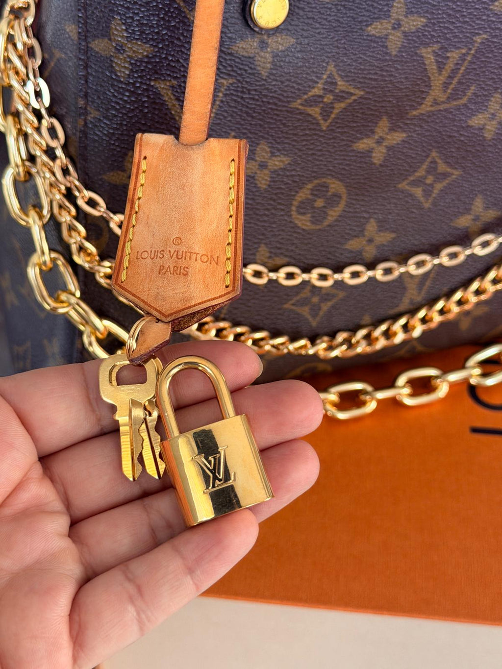 Louis Vuitton Montaigne Monogram BB Handbag