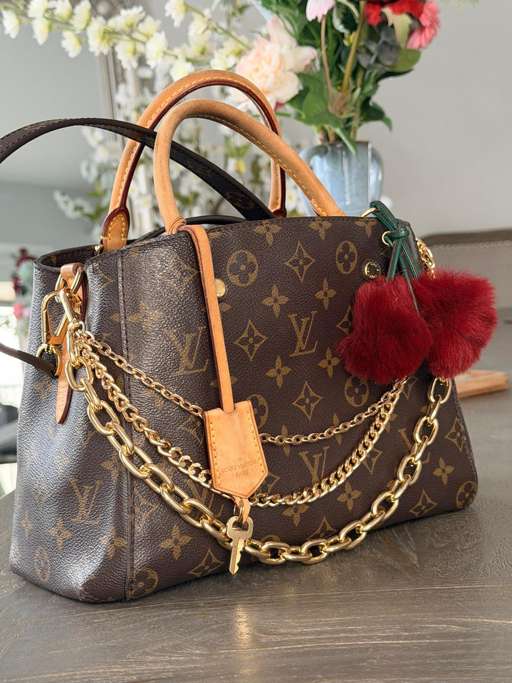 Louis Vuitton Montaigne Monogram BB Handbag